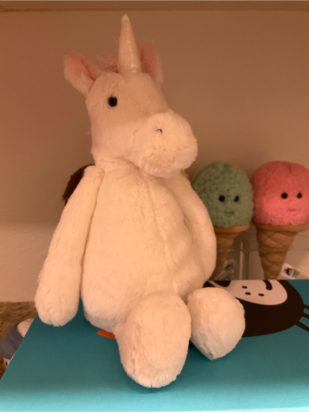 Jellycat Medium Bashful Unicrn